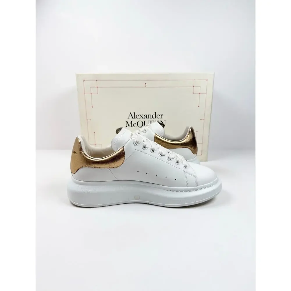 Size 41EU/8US - Alexander McQueen White Gold